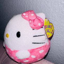 Hello Kitty Beanie Ballz Plush