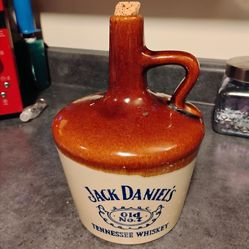 Jack Daniels stoneware jug