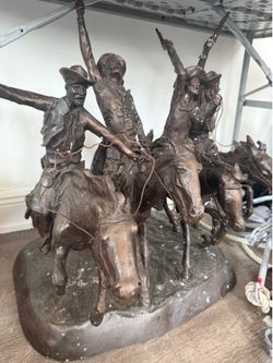 Bronze horseman