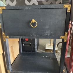 Black Side Table 
