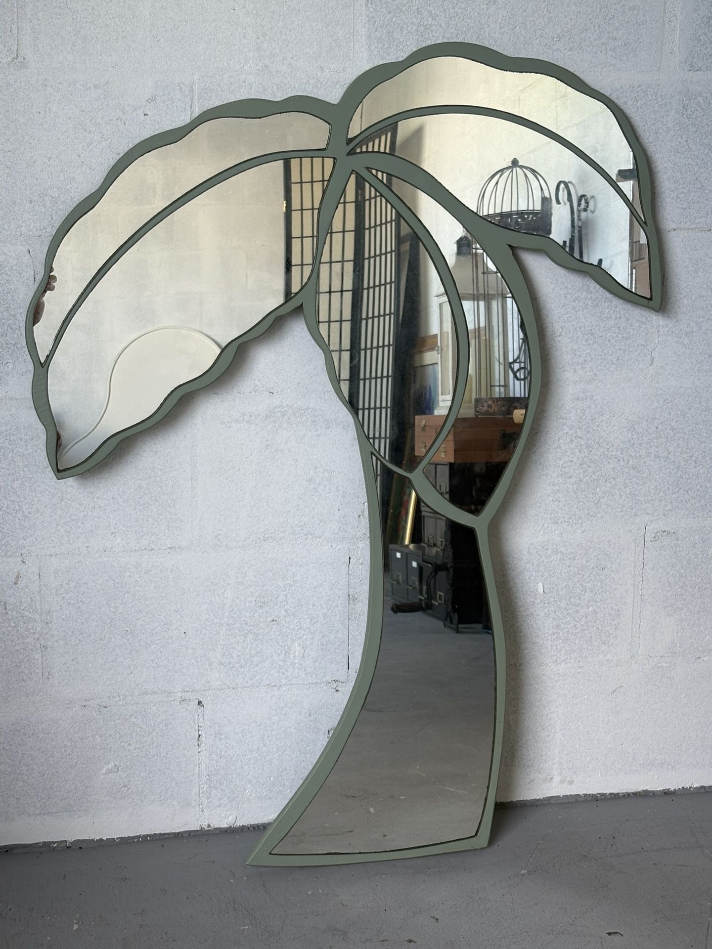 Vintage Palm Tree Mirror