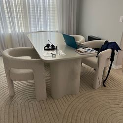 Table and chairs