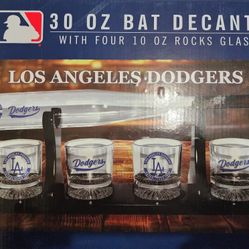 Dodgers Bat Decanter 30oz
