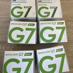 Dexcom 15 Day Sensors (lot Of 6) 012,011,016 