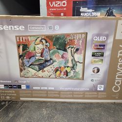 MV 75S7N 75” Hisense canvas 4k Qled tv 