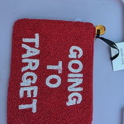 Kate Spade NY Target Going To Target Beaded Clutch Exclusive New 2025. Condition is New with tags.l.