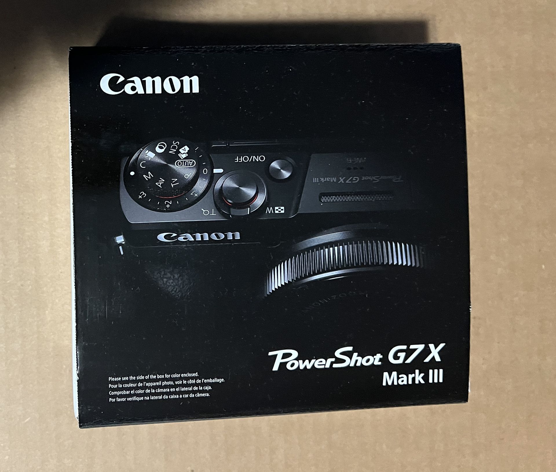 Canon Powershot G7x Mark III