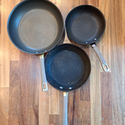 3 Used Pans Available 