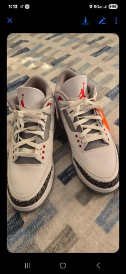 Jordan 3 Fire Red