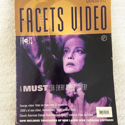 Facets Video - Film - Movies Catalog Laser Disk-Number 12
