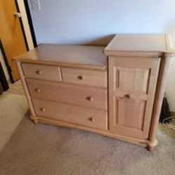 Wood Dresser & Baby Changing Station