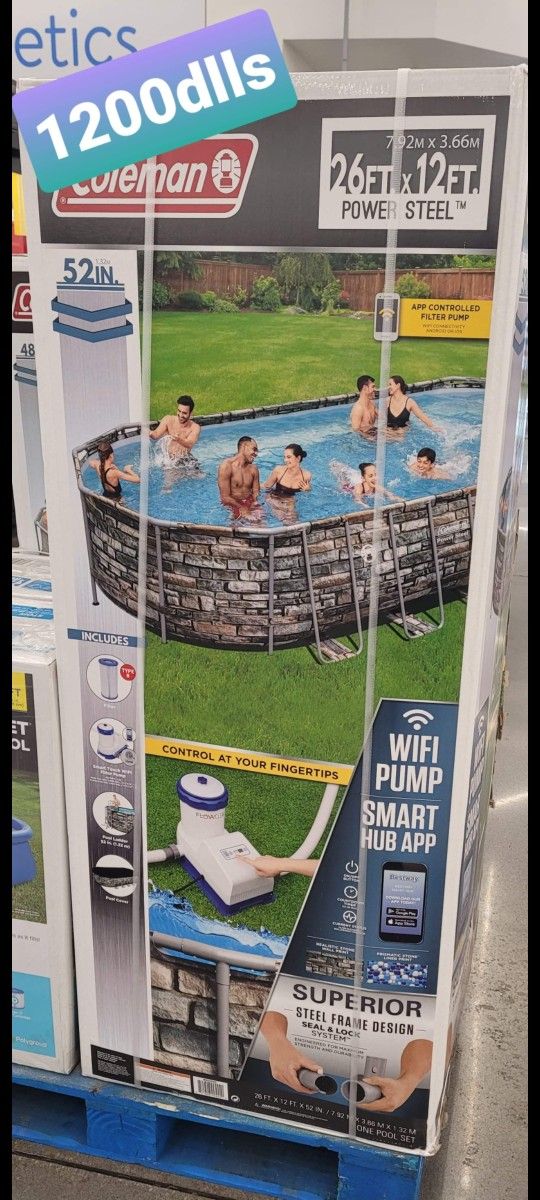 New 26ft Coleman Pool 