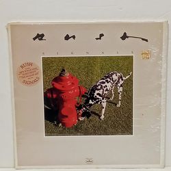 Rush Signals (1982) SEALED Original Vinyl Record w/ Hype Sticker SRM-1-4063