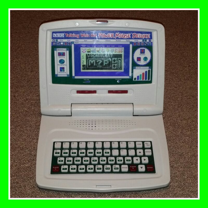 foone🏳️‍⚧️ on X: @mwichary The vtech Talking Whiz Kid Notebook This  keyboard gets worse the longer you look at it. Arrow keys to the right of  L,, Enter key placed where backspace