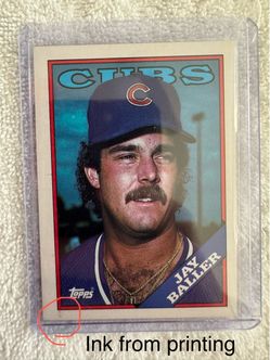 1988 Topps Jay Baller Chicago Cubs Baseball Card