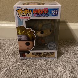 Funko Animation - Naruto Uzumaki (Running) #727 Metallic Exclusive, NIB