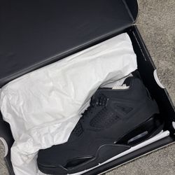 Jordan 4 Retro Black Cat 4 Size 11 Brand New LA PUBLIC MEETUPS