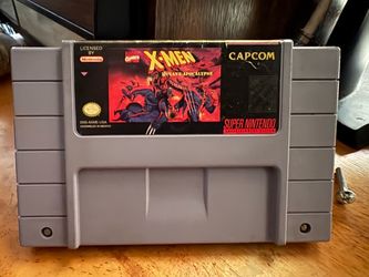 X-Men Mutant Apocalypse SNES Cartridge