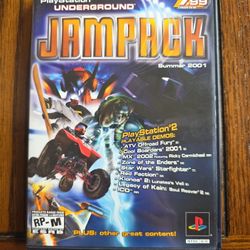 PlayStation Underground JamPack Summer 2001