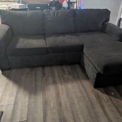 Gray Sectional Couch 