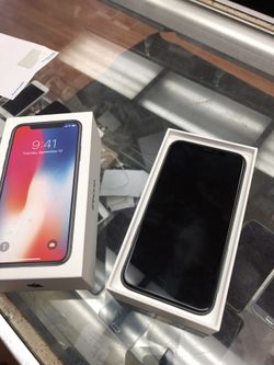 iPhone X 256gb AT&T financed Mint