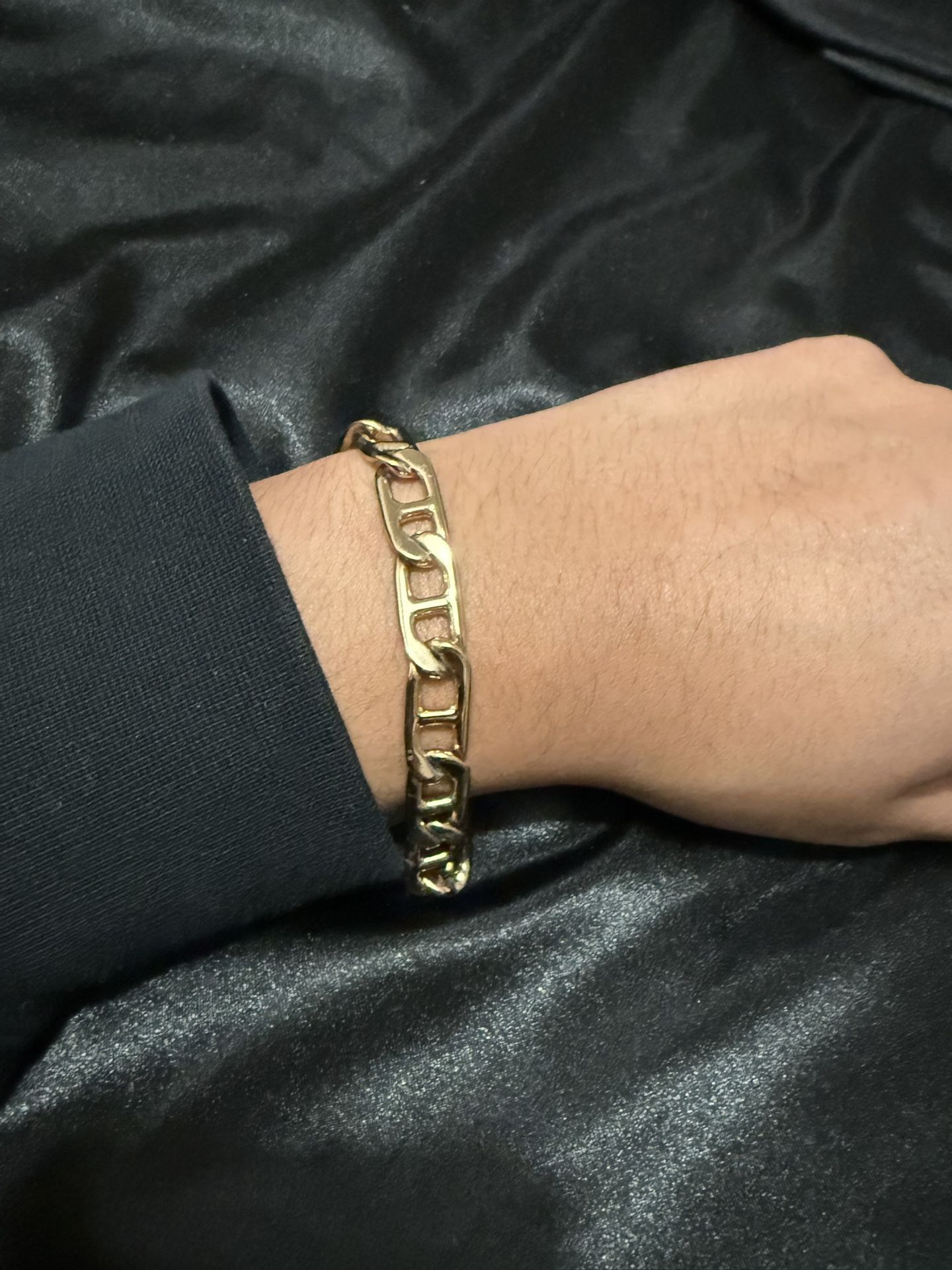 Mens Gold Bracelet 