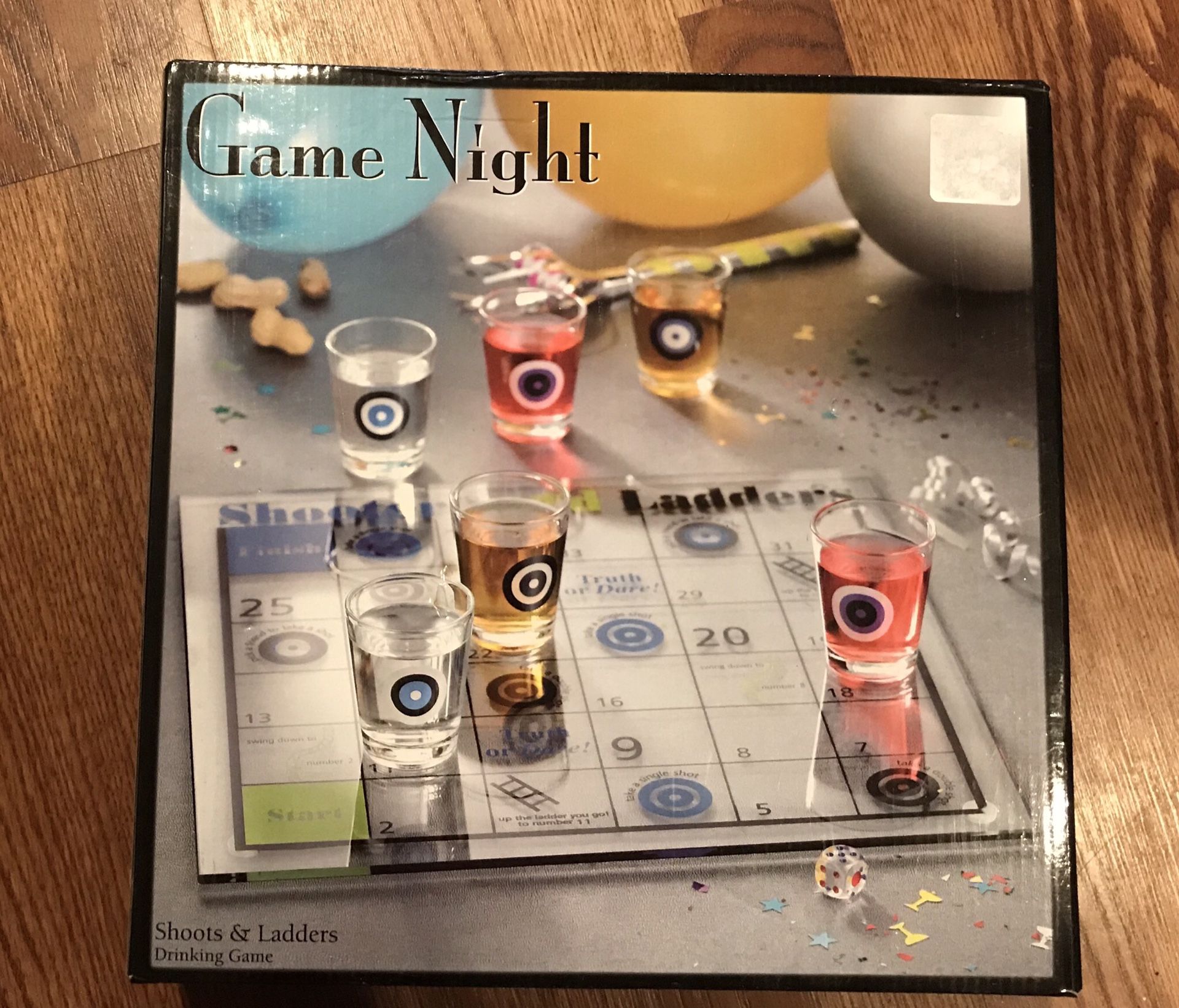 New in Box-SHOOTS & LADDERS Drinking Game