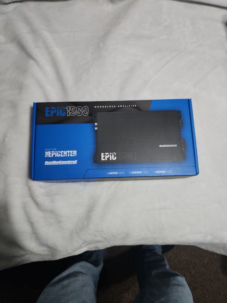 Epic 1500w Amplifier