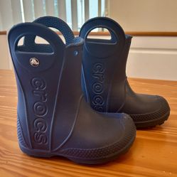 Crocs Rain Boots- Toddler Size 9