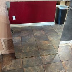 Vintage Bathroom Mirror Good Condition