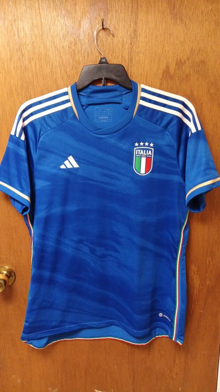 Italy 23/24 Home Jersey Size L (SLIM FIT)