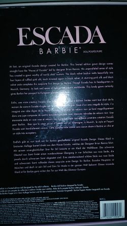 Limited edition collectible barbie