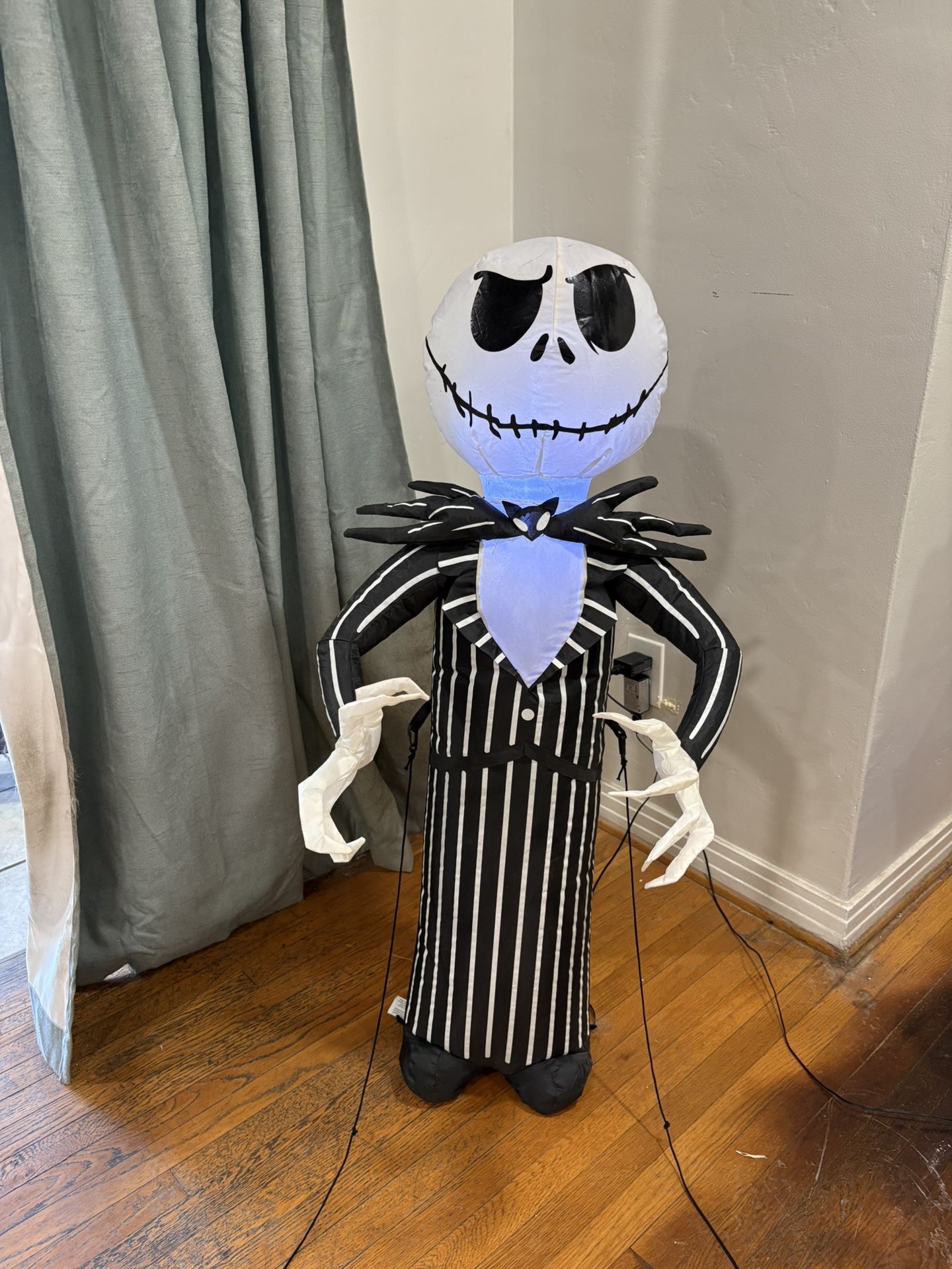 Nightmare Before Christmas Jack Skellington 3.5 ft Halloween Inflatable Gemmy