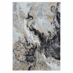 Brand New 5” x7” Hetal Abstract Indoor Rug