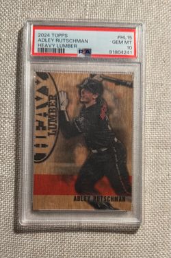 Topps 2024 Heavy Lumber Adley Rutschman SSP PSA 10