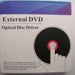 External DVD Optical Disc Driver