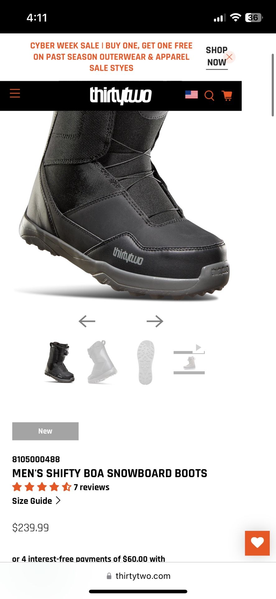 ThirtyTwo snowboard boots size 11 for Sale in Naperville, IL - OfferUp