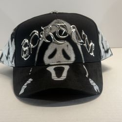 Premium Black Designer-Style Cap 🧢 Black Glitter | Exclusive Streetwear