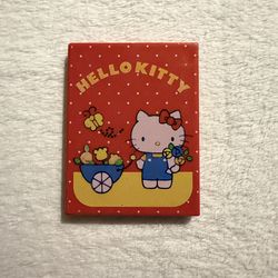 Vintage 1980 Hello Kitty compact mirror with comb