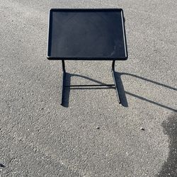 Laptop bed side table