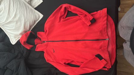 Nike Red Full-Zip Track Jacket