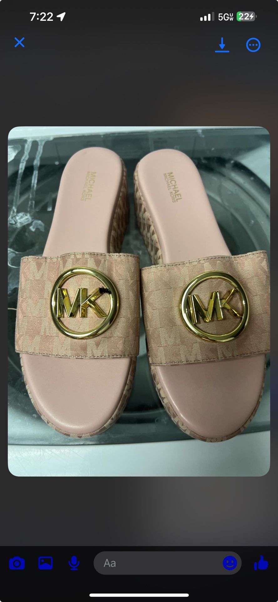 Michael Kors Sandals Size 8