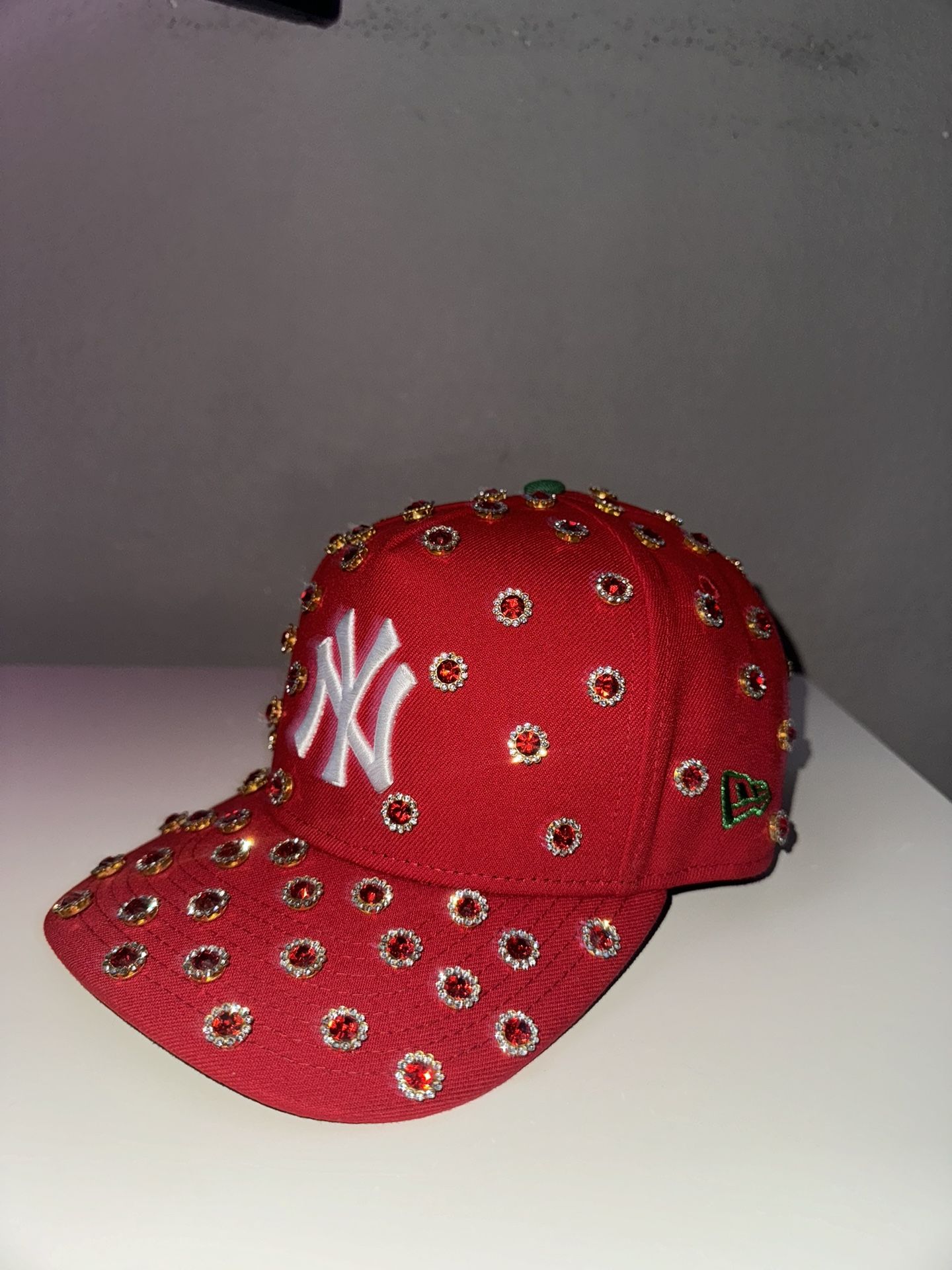 Rhinestone SnapBack New York Hat