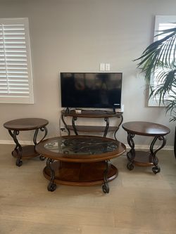 Wooden Coffee Tables and Stands