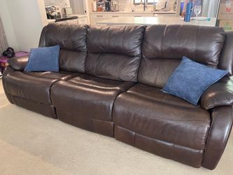 Ashley Furniture Recliner Leather Couch