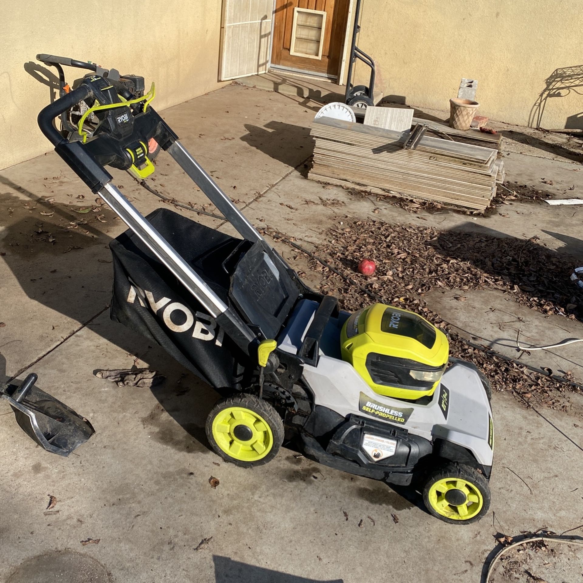 Ryobi 21” 40v Brushless 3-in-1 Mower (tool Only)