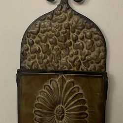 Antique Boho Mail Holder