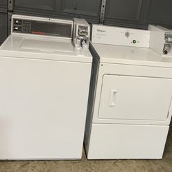 COIN OPERATED WASHER AND DRYER 