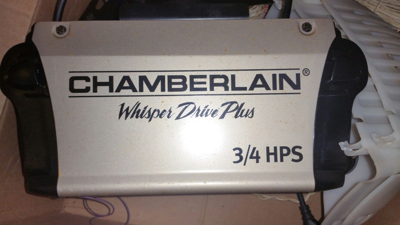 Garage door opener Chamberlain Whisper Drive Security+ 3/4 hps Garage