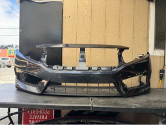 2016 2017 2018 HONDA CIVIC EX/LX FRONT BUMPER COVER OEM USED